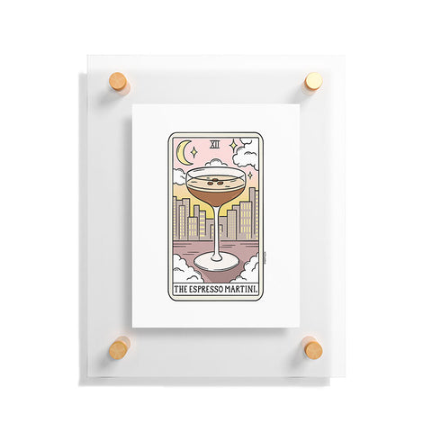Sagepizza ESPRESSO MARTINI READING Floating Acrylic Print