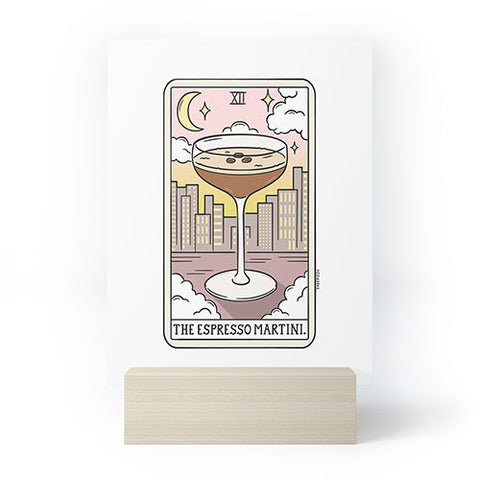 Sagepizza ESPRESSO MARTINI READING Mini Art Print