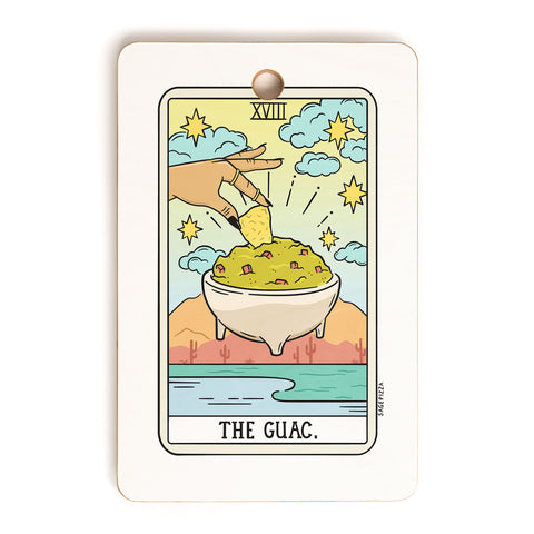 Sagepizza GUAC READING Cutting Board Rectangle