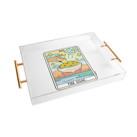 Sagepizza GUAC READING Acrylic Tray