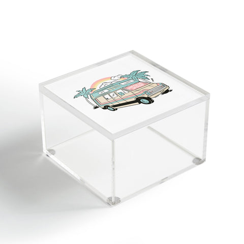 Sagepizza LIVIN FOR THE WEEKEND Acrylic Box