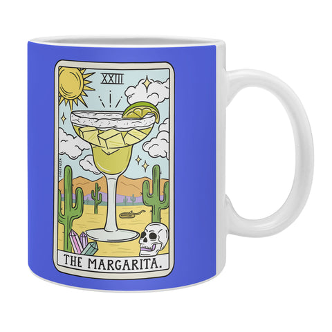 Sagepizza Margarita Reading Blue Coffee Mug