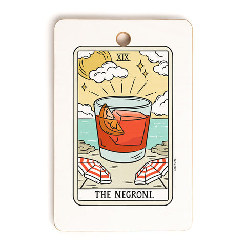 Sagepizza NEGRONI READING Cutting Board Rectangle