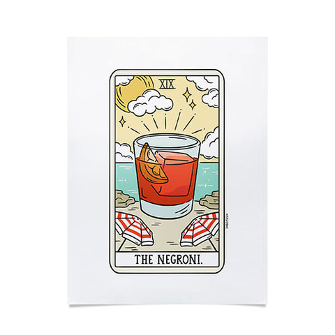 Sagepizza NEGRONI READING Poster