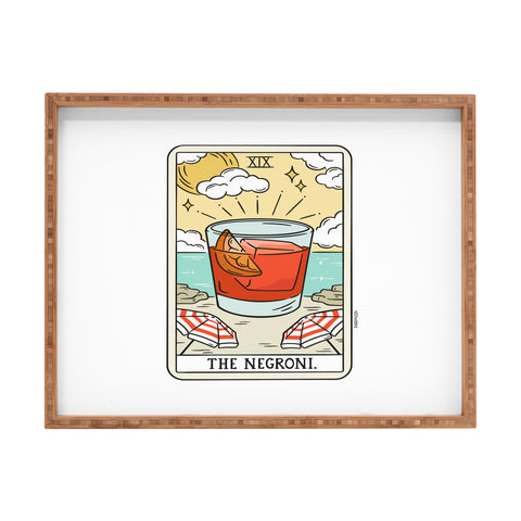 Sagepizza NEGRONI READING Rectangular Tray