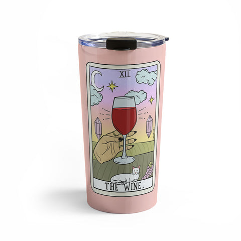 Sagepizza WINE READING LIGHT Travel Mug