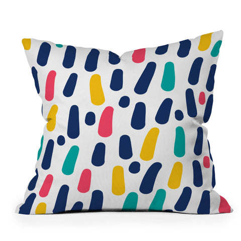 Sam Osborne Dots and Dashes Outdoor Throw Pillow
