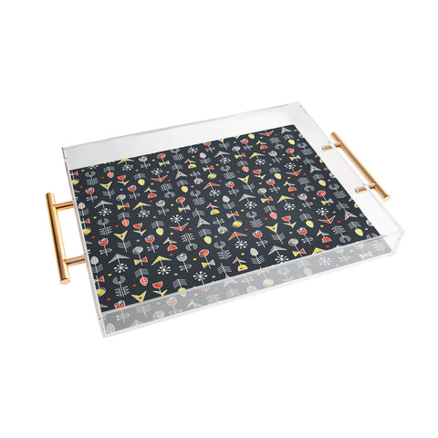 Sam Osborne Graphic Garden Acrylic Tray