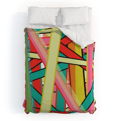 Sam Osborne Twisted Stripes Duvet Cover