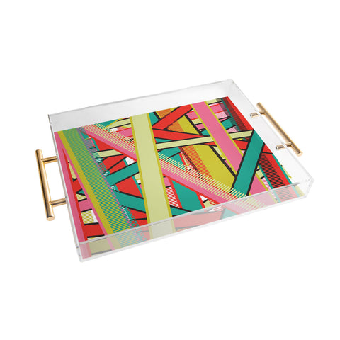 Sam Osborne Twisted Stripes Acrylic Tray