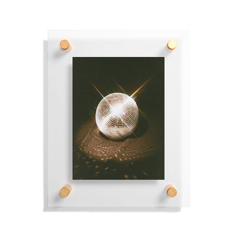 Samantha Hearn Disco Ball Art Floating Acrylic Print