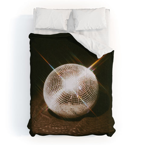 Samantha Hearn Disco Ball Art Comforter