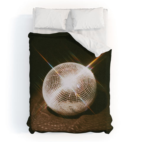 Samantha Hearn Disco Ball Art Duvet Cover