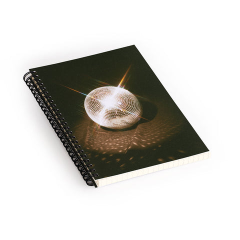 Samantha Hearn Disco Ball Art Spiral Notebook