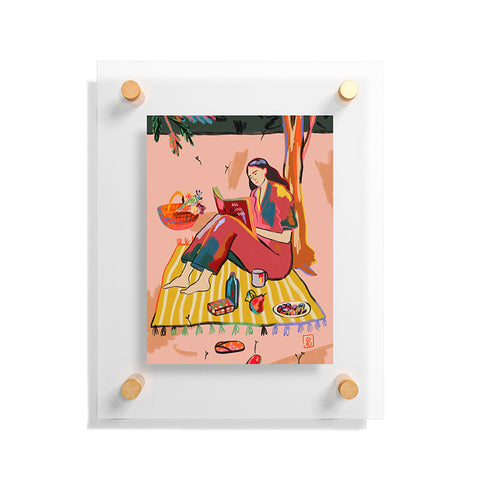 sandrapoliakov AUTUMN PICNIC IN A PARK Floating Acrylic Print