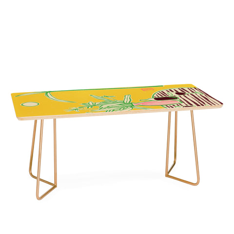 sandrapoliakov CONVERSATION BY THE SEA Coffee Table