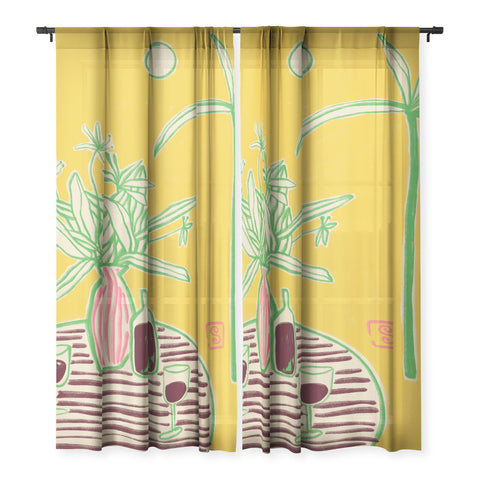 sandrapoliakov CONVERSATION BY THE SEA Sheer Non Repeat