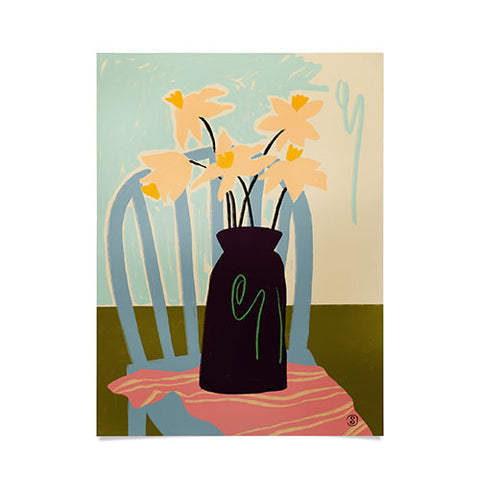 sandrapoliakov DAFFODILS Poster