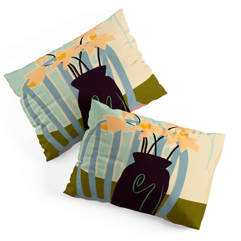 sandrapoliakov DAFFODILS Pillow Shams