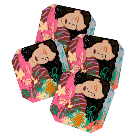 sandrapoliakov DREAMER II Coaster Set