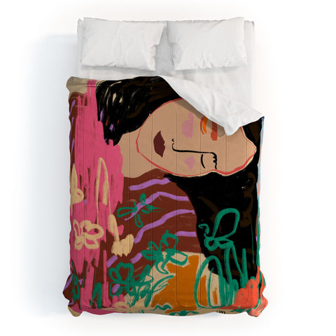 sandrapoliakov DREAMER II Comforter