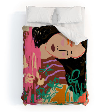 sandrapoliakov DREAMER II Duvet Cover