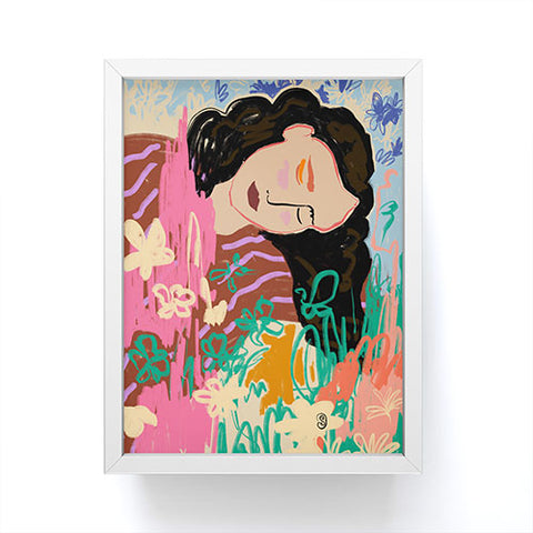 sandrapoliakov DREAMER II Framed Mini Art Print