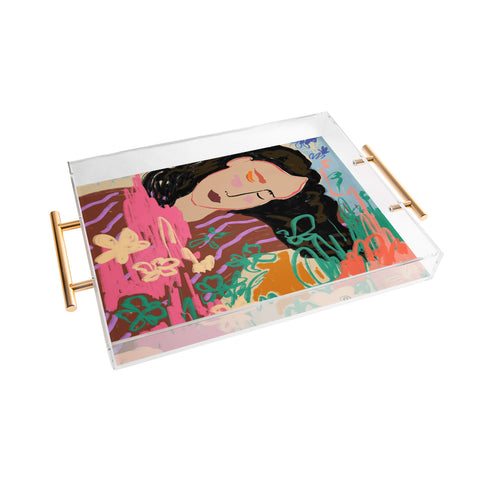 sandrapoliakov DREAMER II Acrylic Tray