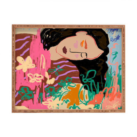 sandrapoliakov DREAMER II Rectangular Tray