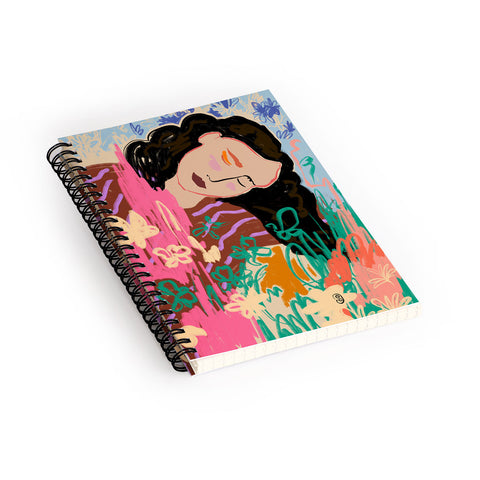 sandrapoliakov DREAMER II Spiral Notebook