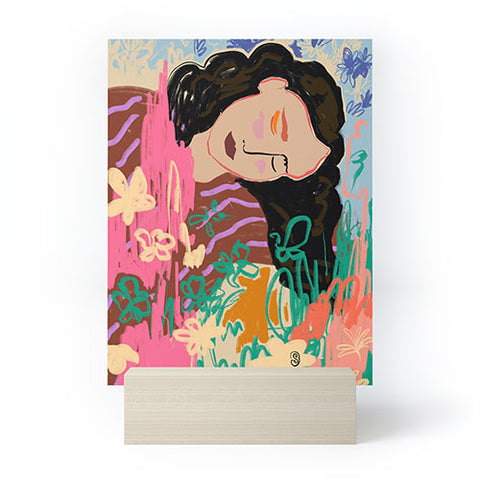 sandrapoliakov DREAMER II Mini Art Print