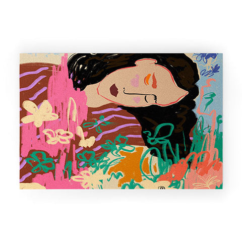 sandrapoliakov DREAMER II Welcome Mat