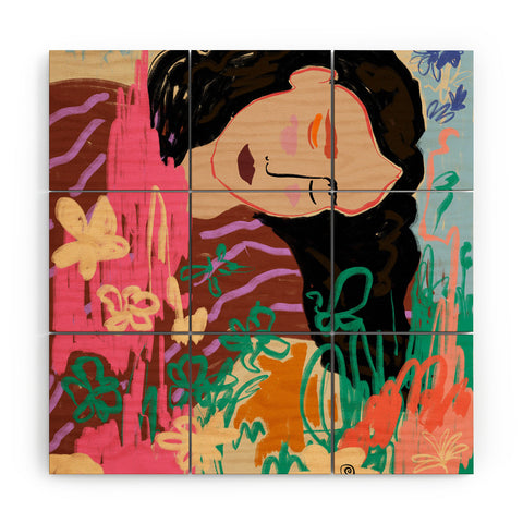 sandrapoliakov DREAMER II Wood Wall Mural