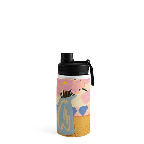 sandrapoliakov FLOWERS ON A CHAIR Water Bottle