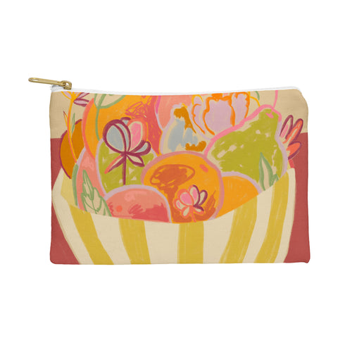 sandrapoliakov FRUIT AND FLOWER BOWL Pouch