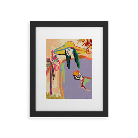 sandrapoliakov HARVERST Framed Art Print