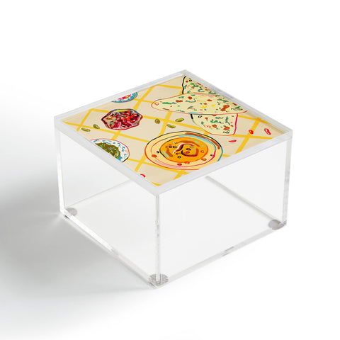 sandrapoliakov LEBANESE DINNER STILL LIFE Acrylic Box