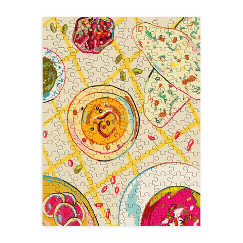 sandrapoliakov LEBANESE DINNER STILL LIFE Puzzle