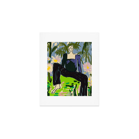 sandrapoliakov LISTEN TO THE SILENCE Art Print