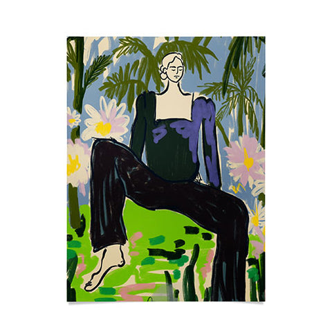 sandrapoliakov LISTEN TO THE SILENCE Poster