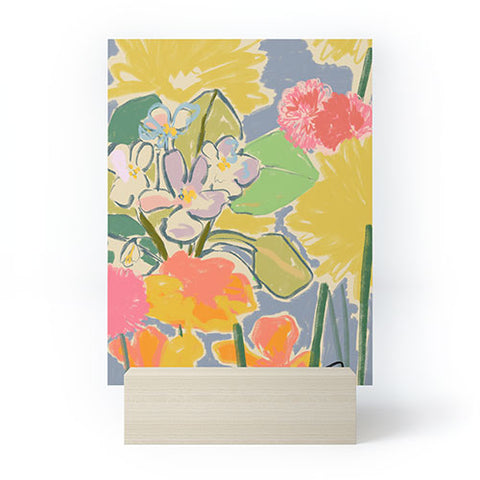 sandrapoliakov MORNING GARDEN Mini Art Print