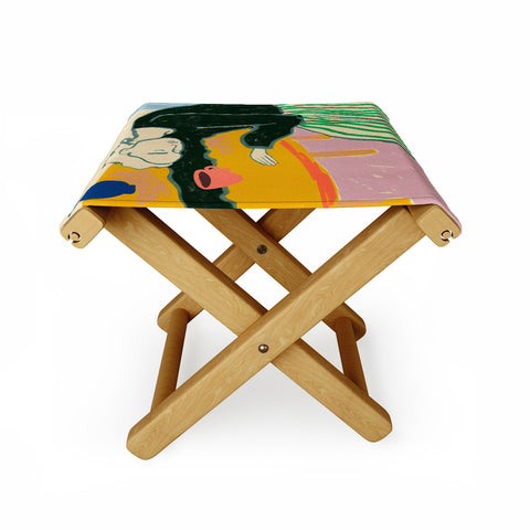 sandrapoliakov MOTHERHOOD Folding Stool