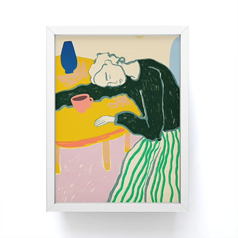 sandrapoliakov MOTHERHOOD Framed Mini Art Print