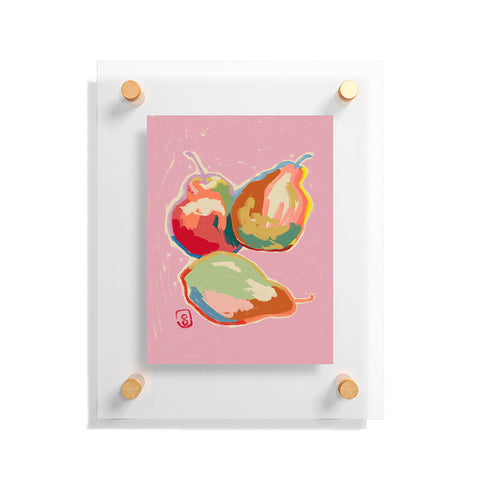 sandrapoliakov PERFECT PEARS Floating Acrylic Print