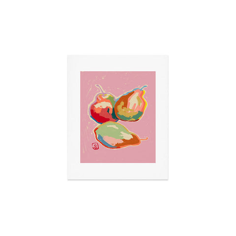 sandrapoliakov PERFECT PEARS Art Print
