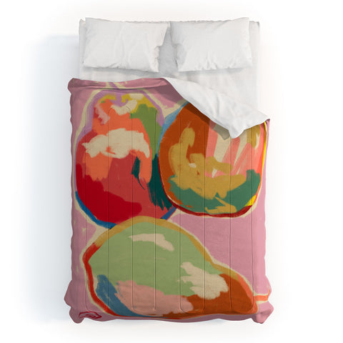 sandrapoliakov PERFECT PEARS Comforter