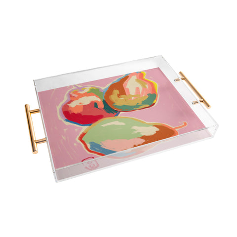 sandrapoliakov PERFECT PEARS Acrylic Tray