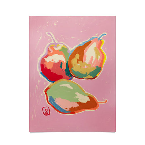 sandrapoliakov PERFECT PEARS Poster