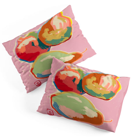 sandrapoliakov PERFECT PEARS Pillow Shams