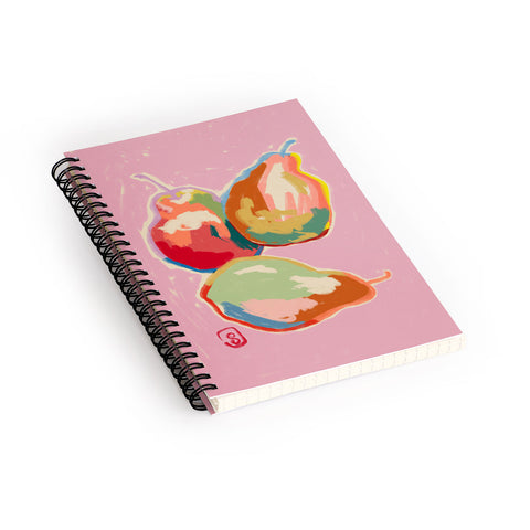 sandrapoliakov PERFECT PEARS Spiral Notebook